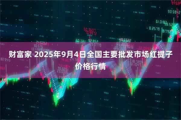财富家 2025年9月4日全国主要批发市场红提子价格行情